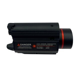 FL Series Tactical Laser Sight Adjustable Red Beam W/ User Manual & Accessories